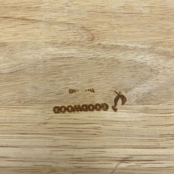 Vtg Goodwood Cheese Cracker Charcuterie Board Serving Tray Rectangular Wood - Picture 8 of 8